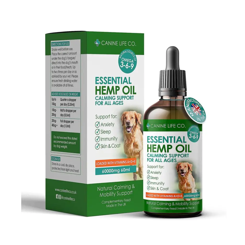 Hemp oil for dogs